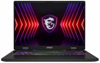 MSI Laptop Sword 16 HX / Intel Core i7-14650HX, 16", 1920x1200, 32GB RAM, 1TB SSD, RTX 4060, 144 Hz, Free DOS